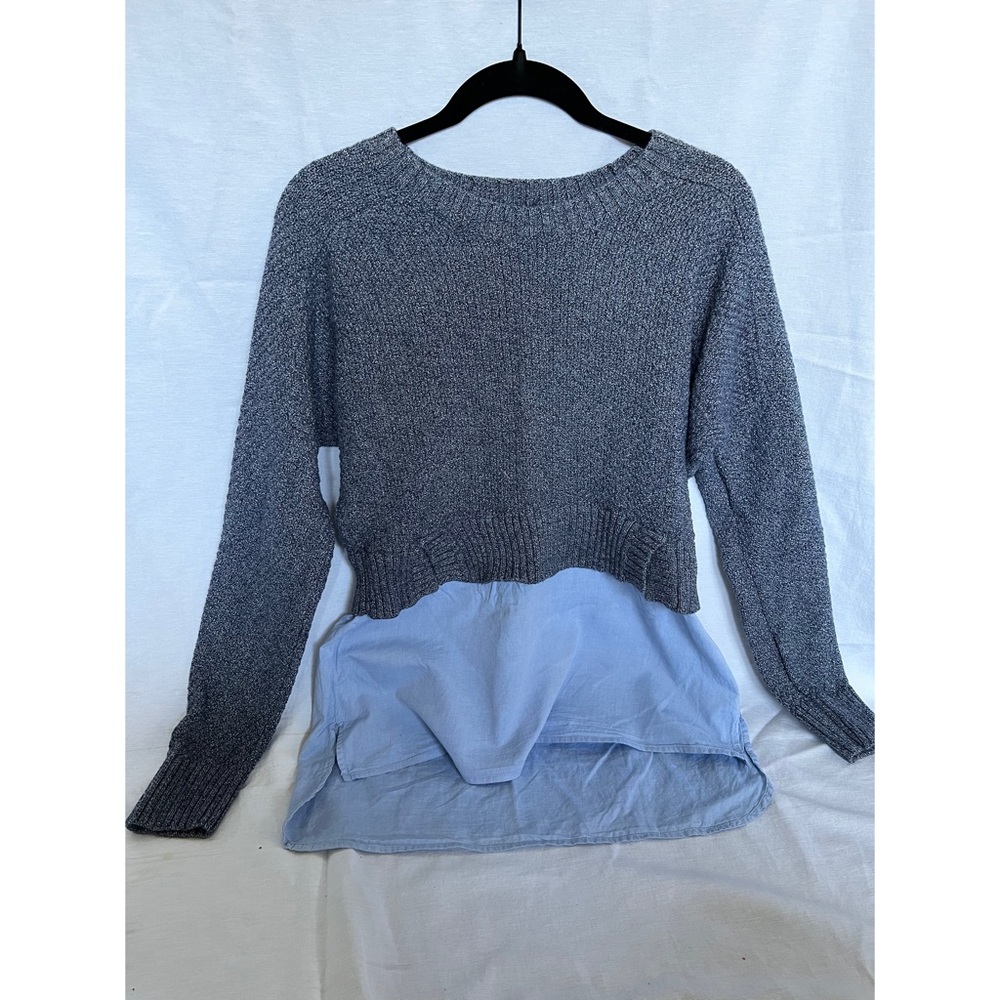Blue Knit Banana Republic Sweater